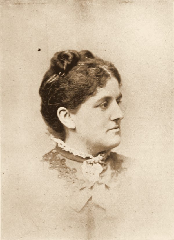 Portrait from a book of Harriette R. Shattuck