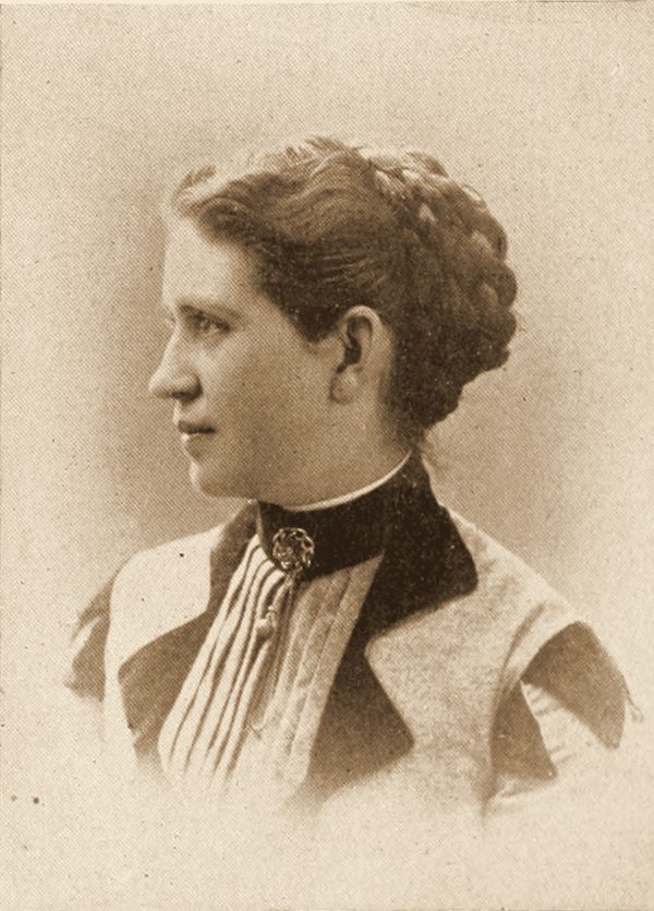 Portrait from a book of Louise Reed Stowell