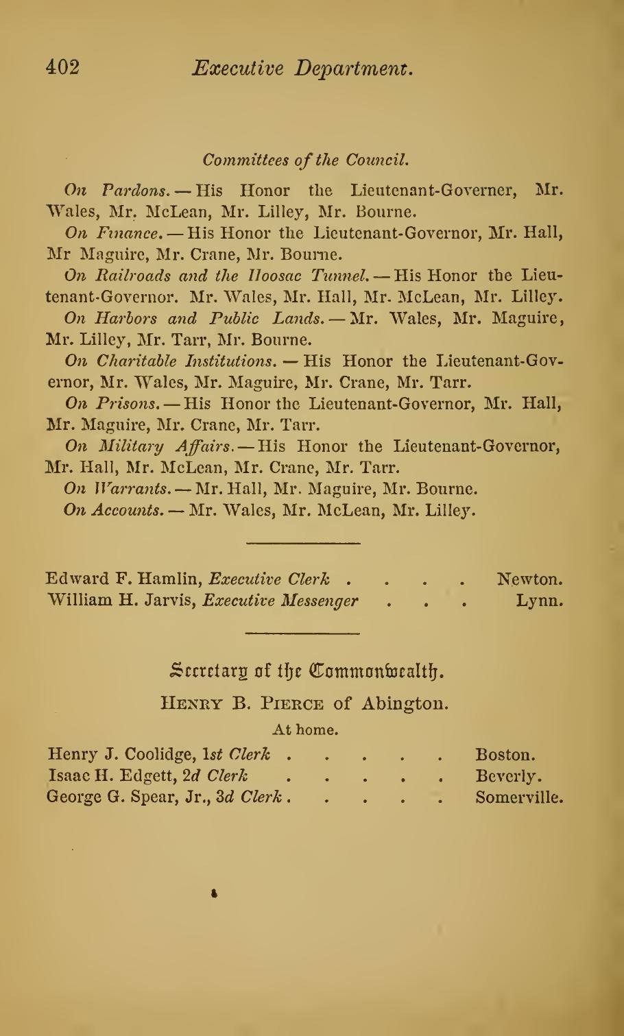 A Manual for the Use of the General Court, 1884: p. 402 (leaf 415 of the scan). Cited in note C-194.
