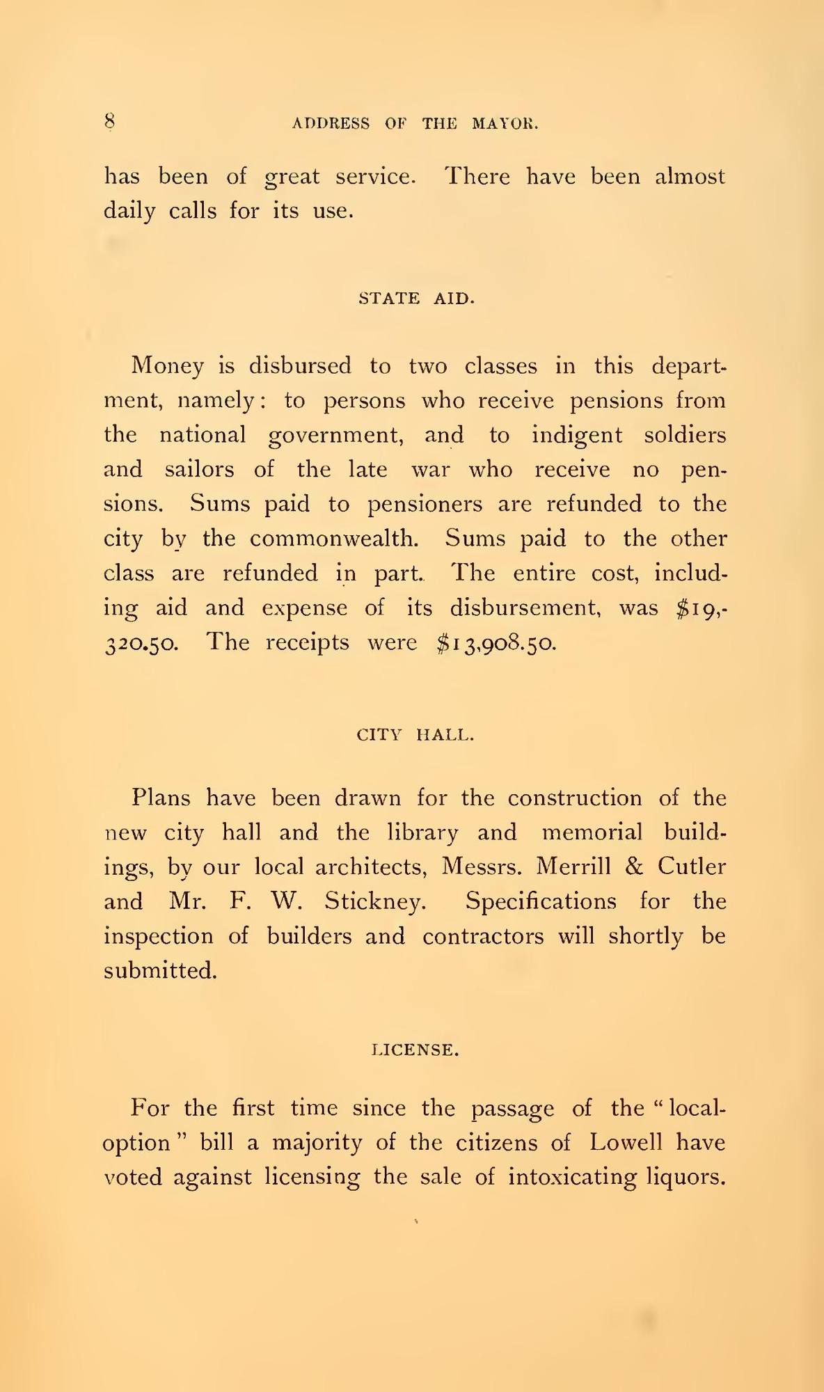 City Documents of the City of Lowell, 1889–90: Leaf 17 of the scan. Cited in note C-246.